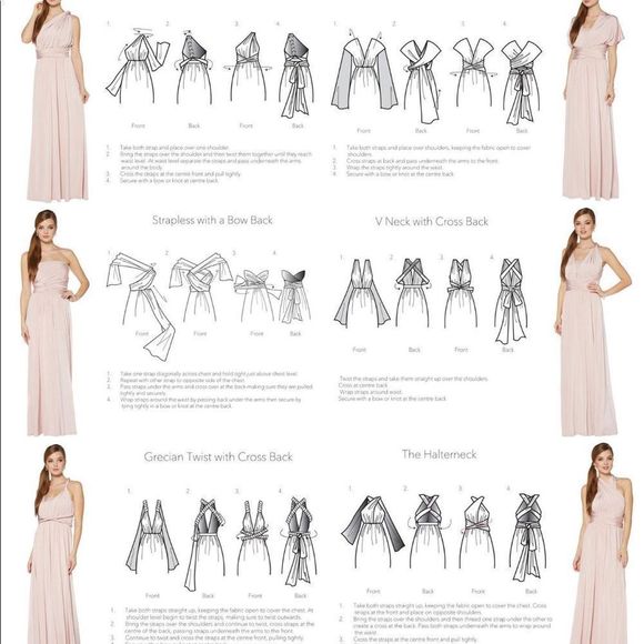 Olive Green Convertible Dress - Picture 2 of 8